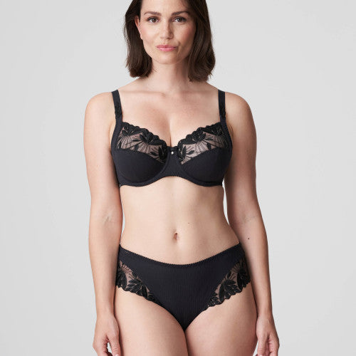 Primadonna Orlando Luxury Thong in Charcoal