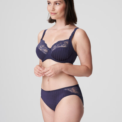 Primadonna Madison Full Cup Wire Bra in Bleu Bijou
