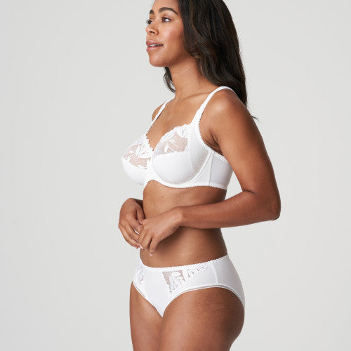 Primadonna Orlando full Cup Wire Bra in Crisp White up to H Cup-UK 40F / EU 90F / US 40F