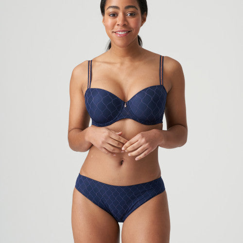 Primadonna Twist Chryso Rio Briefs in Sapphire Blue