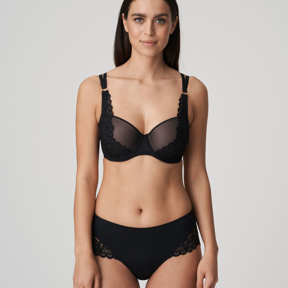 Primadonna Twist First Night Hotpants in Black