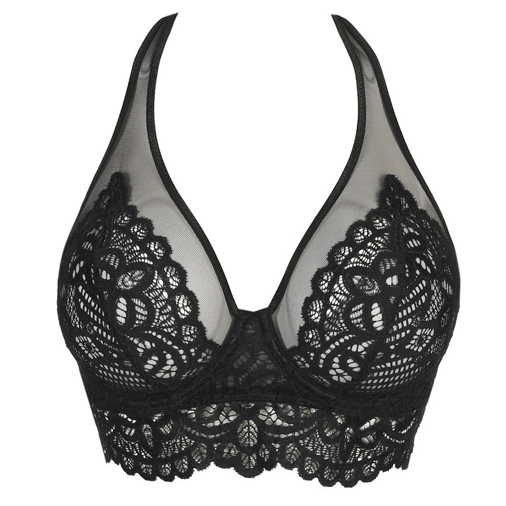 Primadonna Twist First Night Triangle Bra in Black