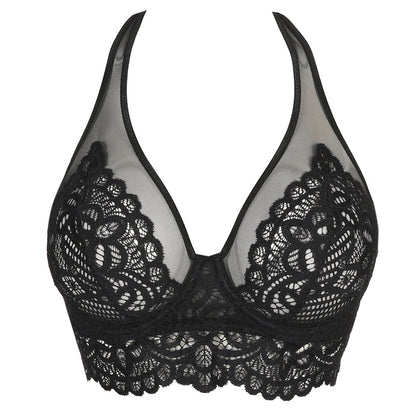 Primadonna Twist First Night Triangle Bra in Black