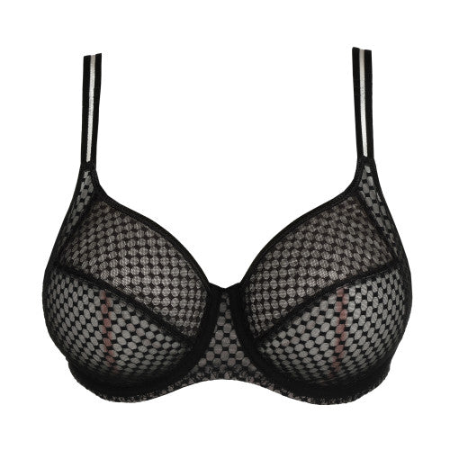 Primadonna Twist Glass Beach Full Cup Wire Bra in Black