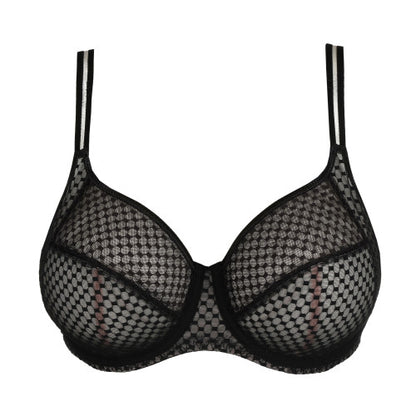 Primadonna Twist Glass Beach Full Cup Wire Bra in Black