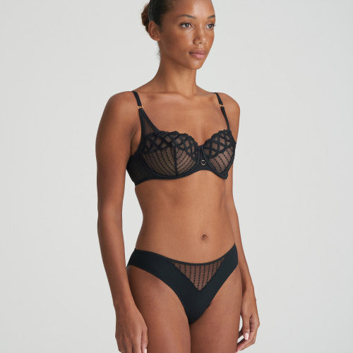 Marie Jo Jhana Rio Briefs in Black