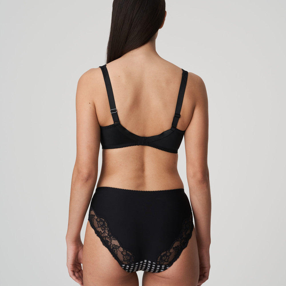 Primadonna Madison Full Briefs in Crystal Black