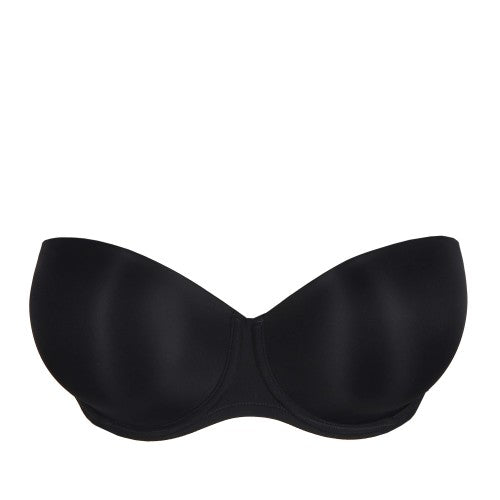 Primadonna Figuras Strapless Bra in Charcoal-UK 40F / EU 90F / US 40F