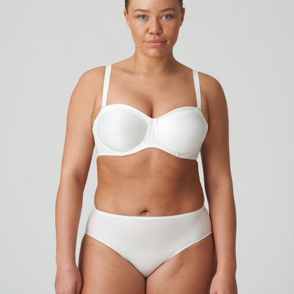 Primadonna Satin Strapless Non padded in Natural