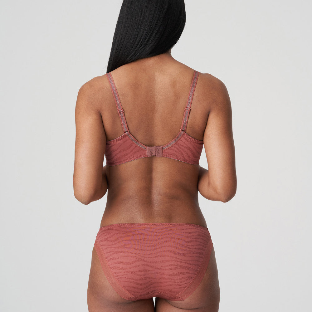 Primadonna Twist Rio Briefs in Pink Brandy
