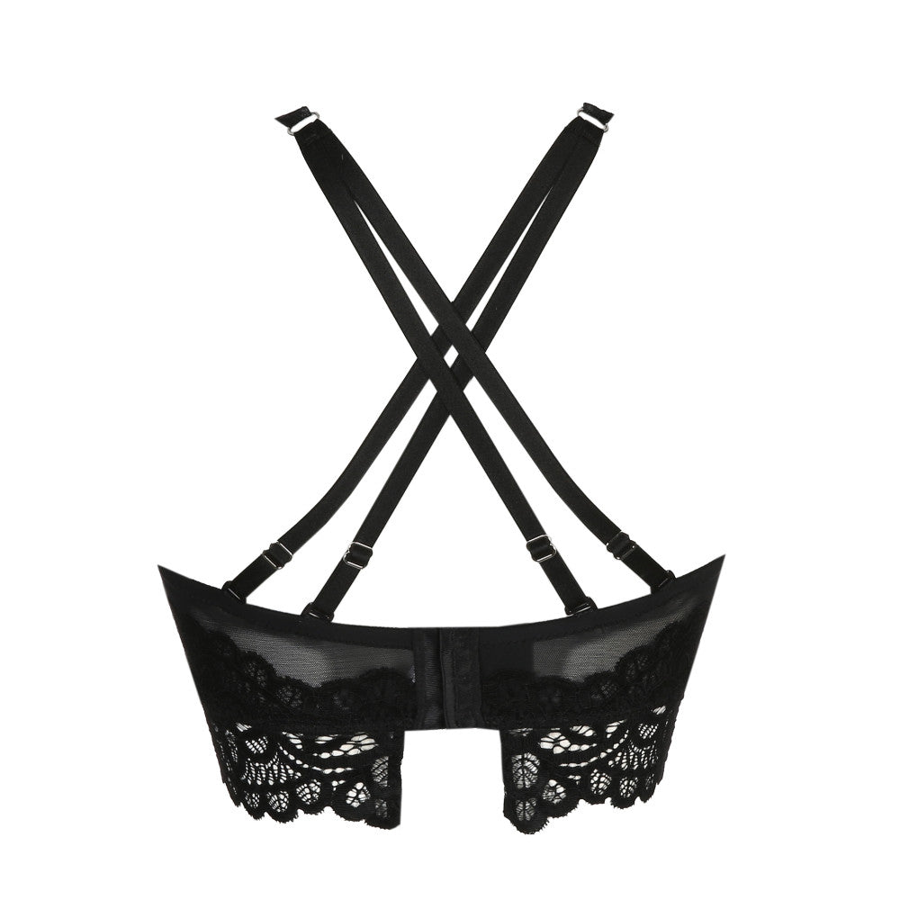 Primadonna Twist First Night Triangle Bra in Black