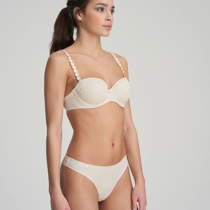 Marie Jo L'aventure Tom Padded Bra - Balcony in Pearled Ivory