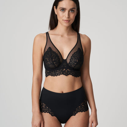 Primadonna Twist First Night Triangle Bra in Black