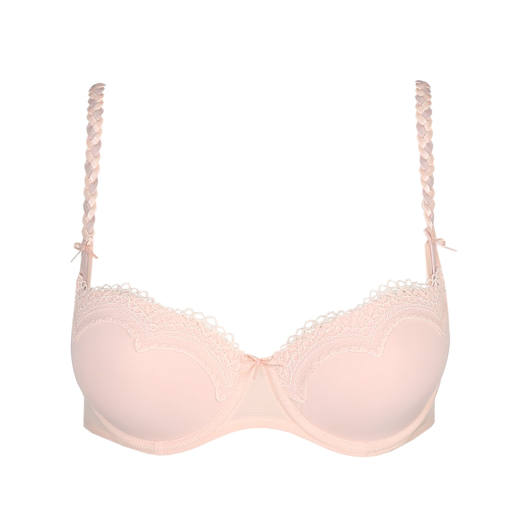 Marie Jo Dolores Padded Bra - Balcony in Glossy Pink