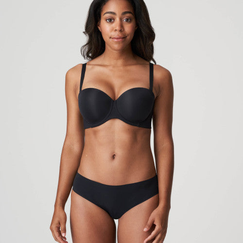 Primadonna Figuras Strapless Bra in Charcoal-UK 40F / EU 90F / US 40F