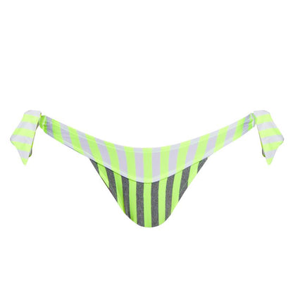 Andres Sarda Swimwear PERRIAND bikini briefs waist ropes in Neon Yellow