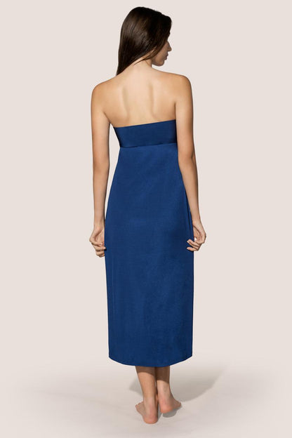 Andres Sarda Swimwear GRAY swimwear dress long in ocean