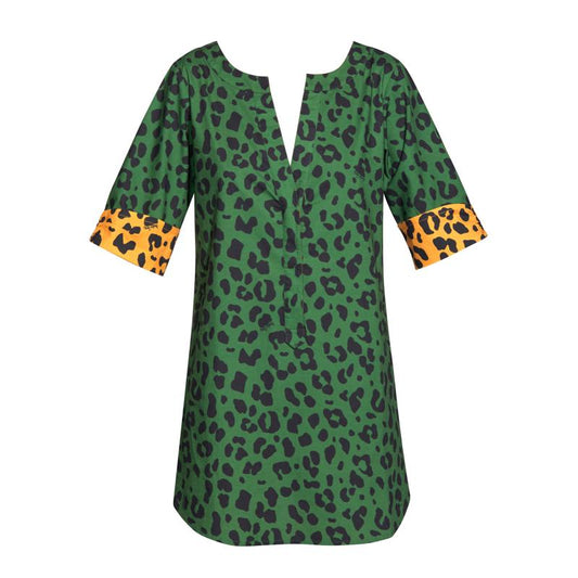 Andres Sarda Swimwear NORMA swimwear kaftan in Wild