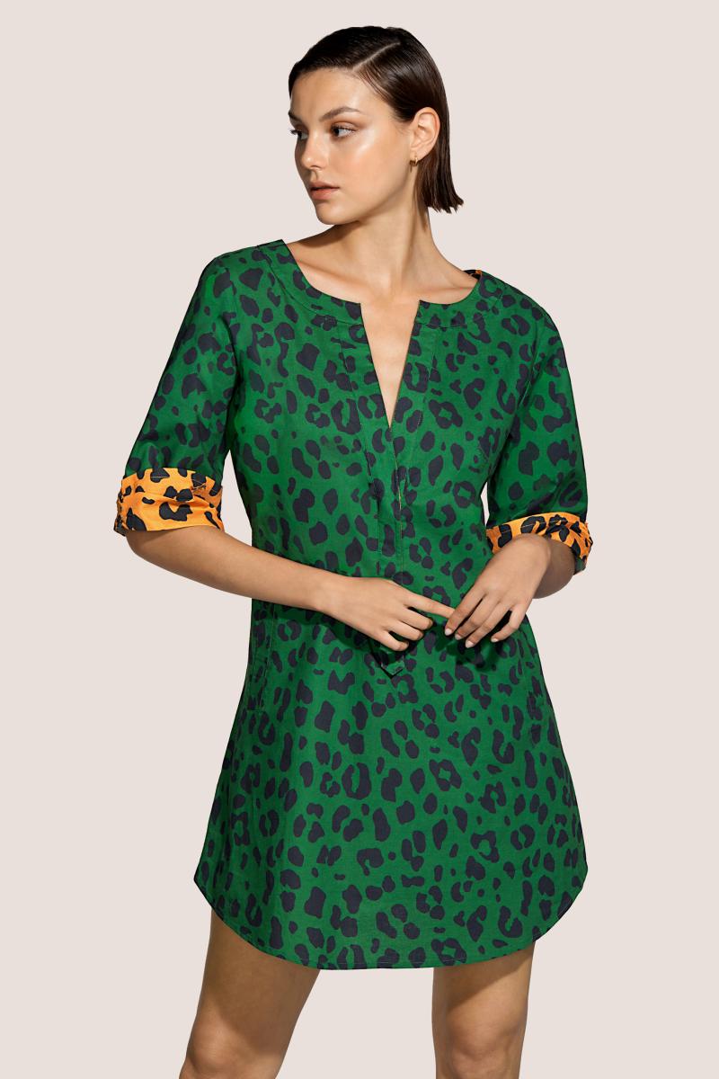Andres Sarda Swimwear NORMA swimwear kaftan in Wild