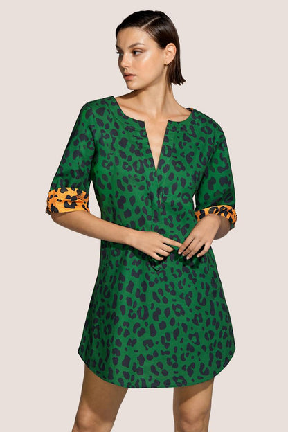 Andres Sarda Swimwear NORMA swimwear kaftan in Wild