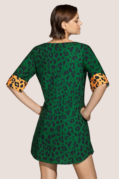 Andres Sarda Swimwear NORMA swimwear kaftan in Wild
