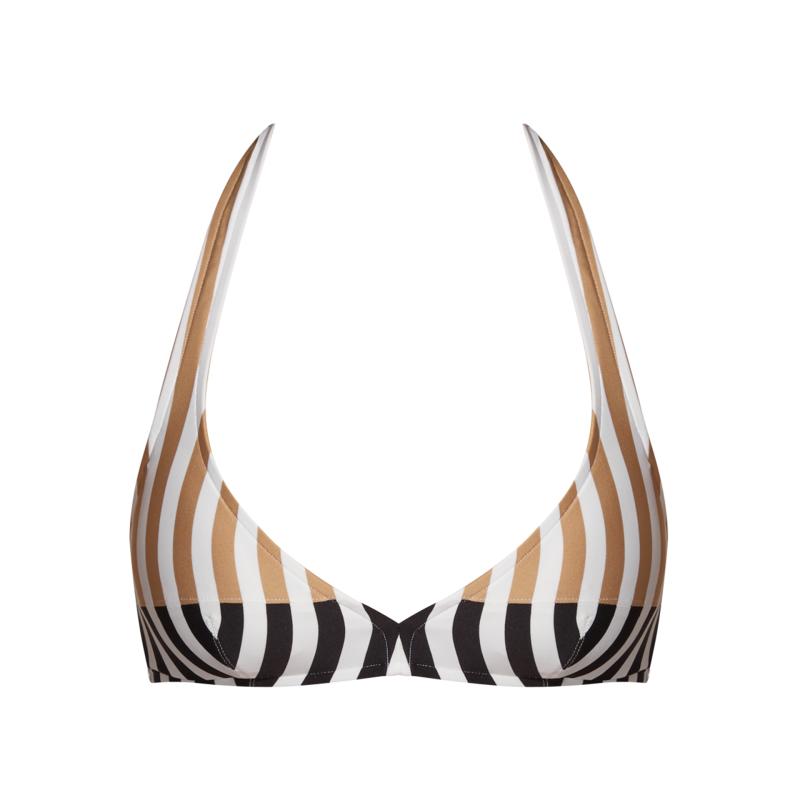 Andres Sarda Swimwear PERRIAND bikini top halter in sand