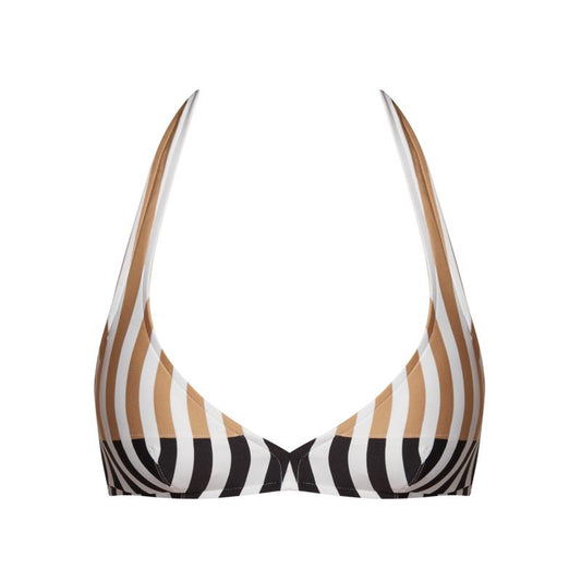 Andres Sarda Swimwear PERRIAND bikini top halter in sand