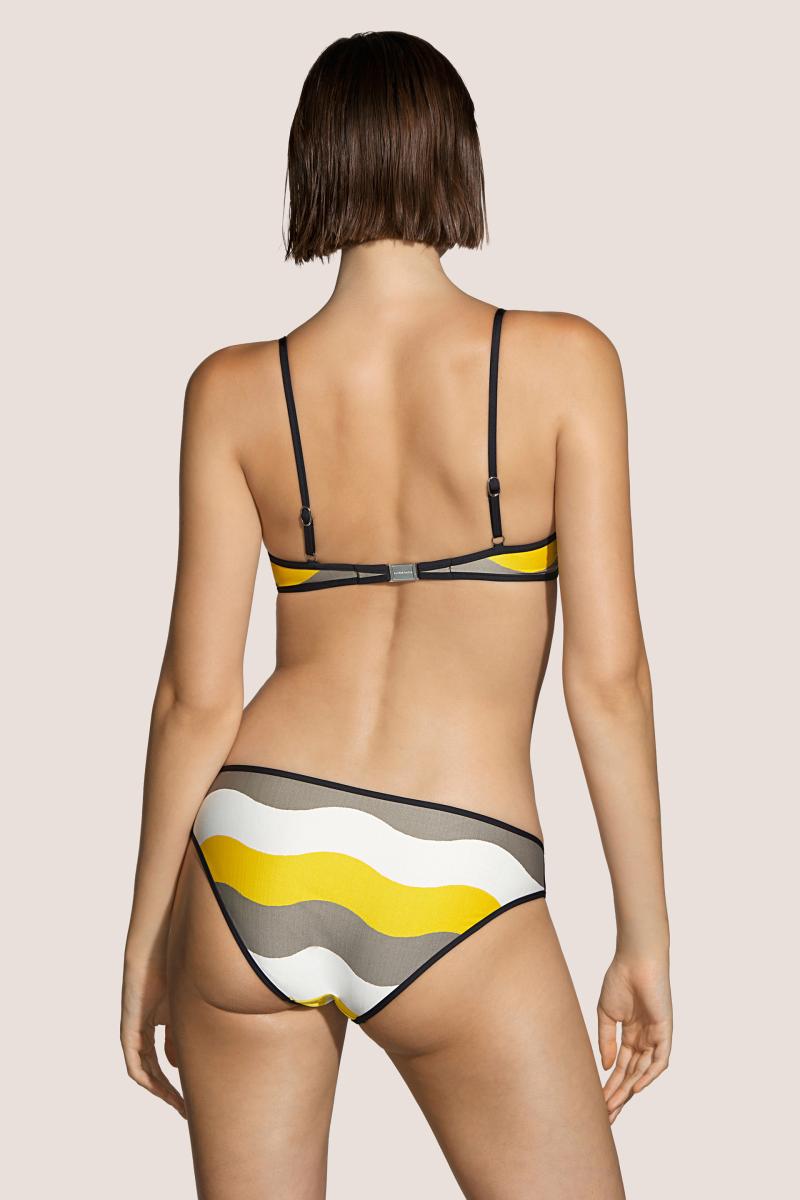 Andres Sarda Swimwear DENIS padded balcony bikini top in sun