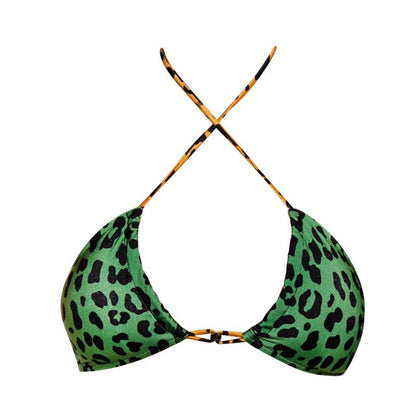 Andres Sarda Swimwear NORMA triangle bikini top in Wild