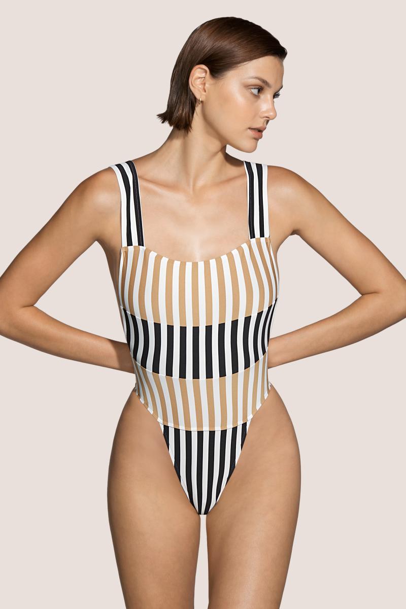 Andres Sarda Swimwear PERRIAND special swimsuit in sand