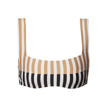 Andres Sarda Swimwear PERRIAND full cup bikini top in sand