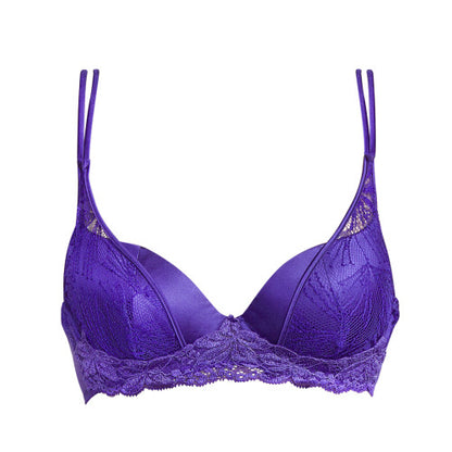 Andres Sarda ANDRAOS padded plunge bra in funky violet