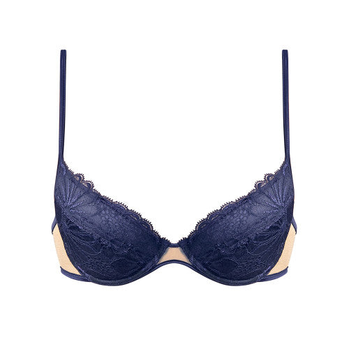 Andres Sarda TYNG push-up bra removable pads in evening blue