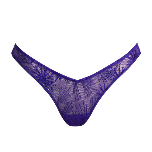 Andres Sarda ANDRAOS luxury thong in funky violet