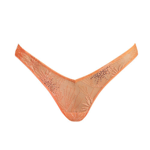 Andres Sarda ANDRAOS luxury thong in Peach