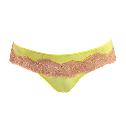 Andres Sarda EDEN ROCK short thong in Blazing Yellow