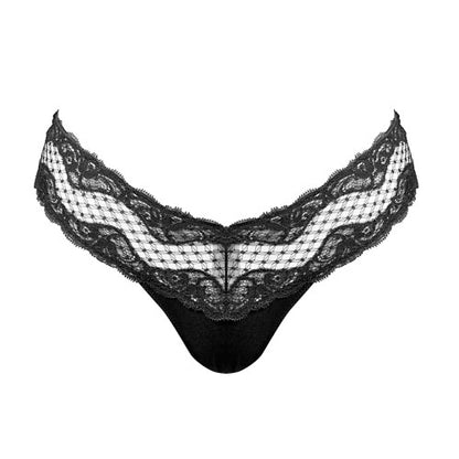 Andres Sarda ZAHA short thong in black