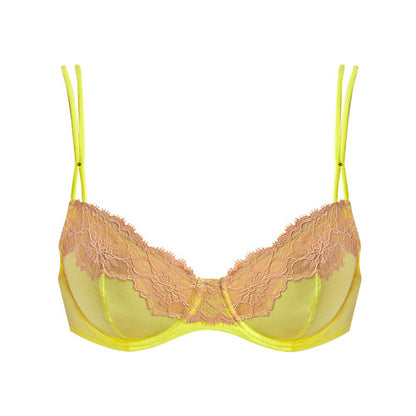 Andres Sarda EDEN ROCK full cup bra in Blazing Yellow