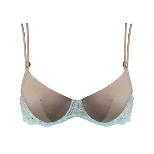 Andres Sarda LONG full cup bra in sahara