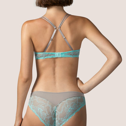 Andres Sarda LONG full cup bra in sahara