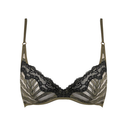 Andres Sarda OXMAN full cup bra in olive green