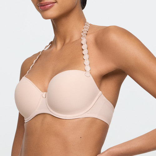 Marie Jo Tom Padded Balcony Bra in Caffe Latte