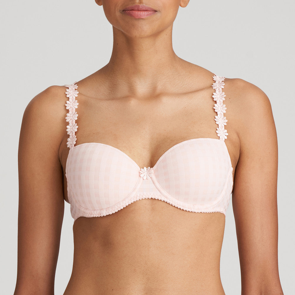 Marie Jo Avero padded bra - balcony in Pearly Pink