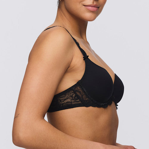 Marie Jo Cyrile Padded Bra Heartshape Bra in Black