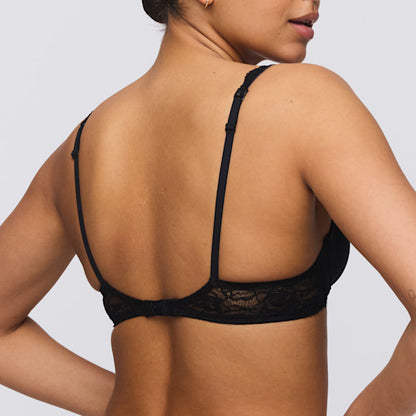 Marie Jo Cyrile Padded Bra Heartshape Bra in Black