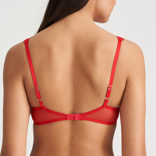 Marie Jo DANAE padded plunge bra in Red
