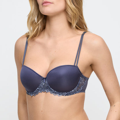 Marie Jo JANE padded balcony bra in blue shadow