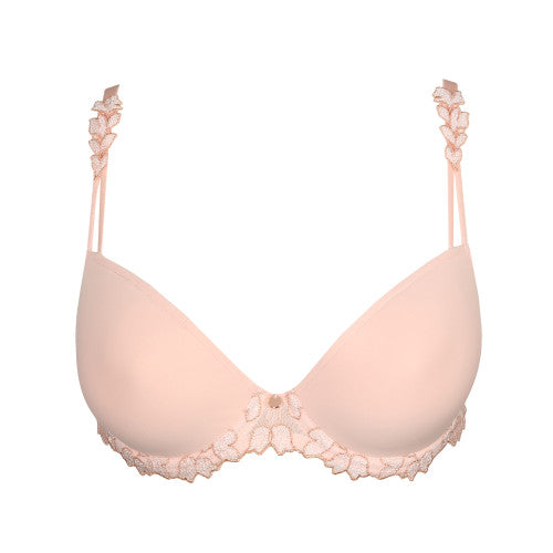 Marie Jo LEDA padded plunge bra in glossy pink