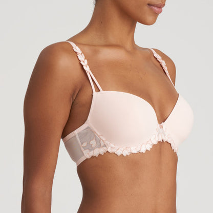 Marie Jo LEDA padded plunge bra in glossy pink
