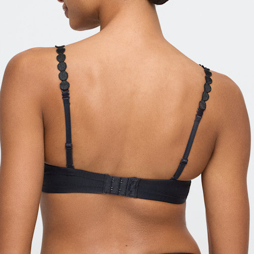 Marie Jo Tom Padded Bralette in Charcoal